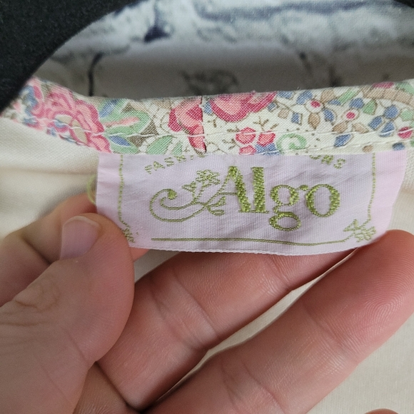 VINTAGE | Algo tiered long sleeve floral hippie vest dress - Picture 7 of 9